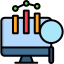 SAT data analysis icon